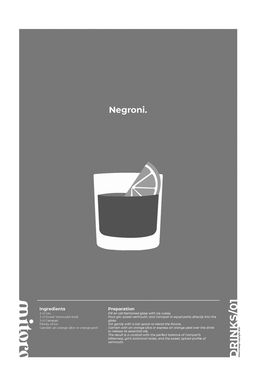 Negroni | 01 - Good & Teasty | Limited Edition — SOLD OUT