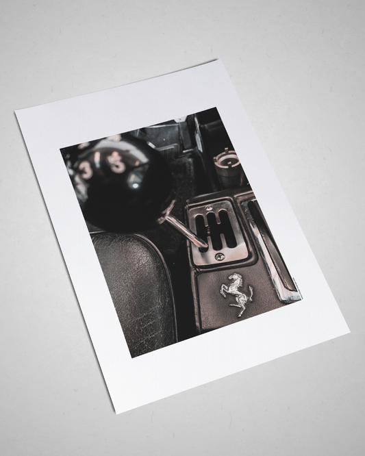 Ferrari 308 GTB Back Gear